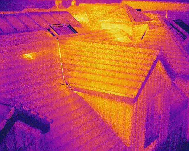 Thermal Imaging Roof Survey Image Telford